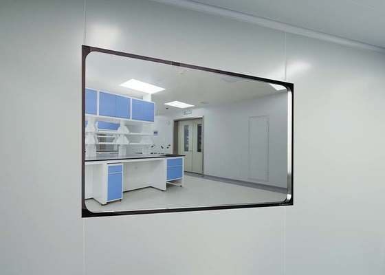 kaufen Flush-mounted View Panel 5mm Doppelschicht gehärtetes Glas Reinraumfenster online manufacture