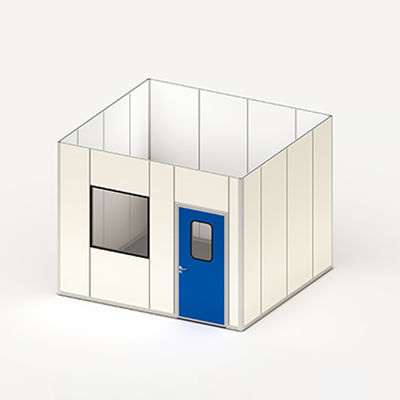 kaufen Huaao Magnesium White Partition Wall Rooms 7 Workshop Class Operating Clean Room ISO Portable Modular Clean Room System with HEPA Filter Expandable Cleanroom online manufacture