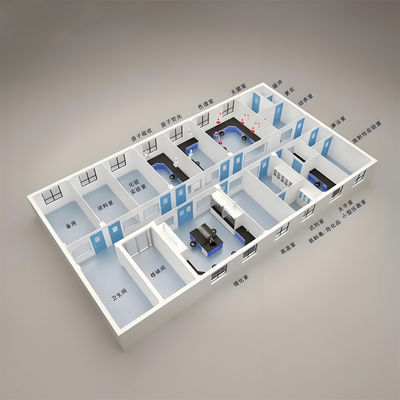 kaufen Huaao Modular Cleanroom Design and Manufacturing Cost Effective Class100~Class100000 Clean Room Dust Free Clean Room Modular Cleanroom online manufacture
