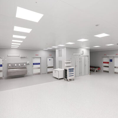 kaufen Huaao Pharma Laboratory Fabrik Moderne modulare ISO5 HVAC System aseptische Schlüsselfertige Reinraum Projekt Pharmaindustrie Online-Herstellung