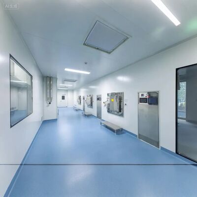 kaufen HUAAO Modular Modern Feuerdicht Wasserdicht ISO Klasse 5 Staubfreier Reinraum für Krankenhaus-Werkstatt Laborgebrauch Online-Herstellung