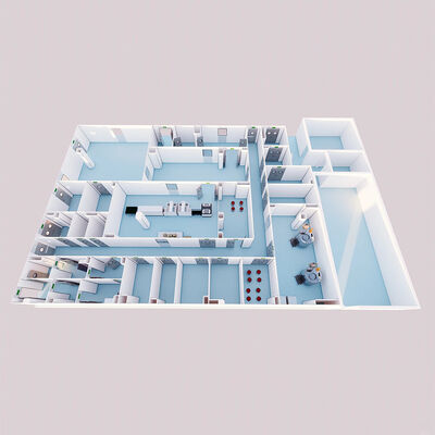 kaufen Huaao Modular Cleanroom Konstruktion für saubere Bereiche wie Laboratorien Saubere Räume Krankenhäuser Computerräume Lebensmittelverarbeitung Online-Herstellung