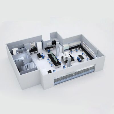kaufen HUAAO Modulare Reinraum Krankenhausgebrauch Vertikaler HEPA-Filter Laminar Air Flow Feuerfest Umweltfreundlich Werkstatt Minimalistisches Design Online-Herstellung