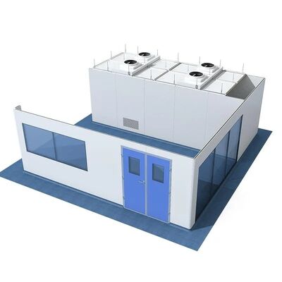kaufen HUAAO Modular Minimalist Design ISO 5-8 Stufe Vorgefertigter Reinraum für Werkstatt und Krankenhaus Verwendung Staubfreie Laborfabrik Online-Herstellung