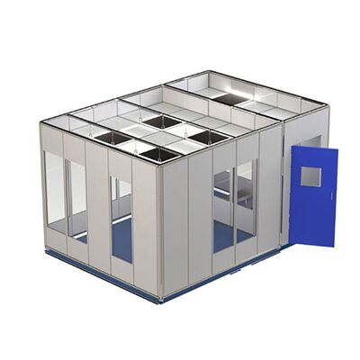 kaufen HUAAO Labor Modular Hard Wall ISO 7 Reinraummontage Tragbarer Reinraum Booth Laborraum Krankenhaus Reinräume Online-Herstellung