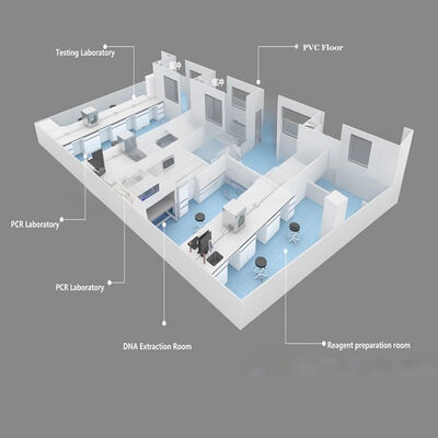 kaufen HUAAO Modern GMP Standard Modular Cleanroom ISO5-ISO9 Brandsicherer Hersteller Projektlieferant für Krankenhauslabore Bau Online-Herstellung