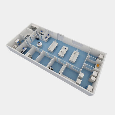 kaufen HUAAO Modular Cleanroom mit modernem Design für Werkstatt und Krankenhaus Online-Herstellung