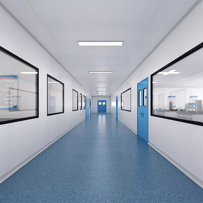 kaufen HUAAO Modular Clean Room Krankenhausklasse Verschmutzungsbeständig Staubfrei ISO5 zertifiziert Schnellbaufabrik-Werkstatt Projekt Online-Herstellung