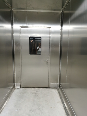GMP 304 Edelstahl Reinraum Türen Metall Schwing-Eingangstüren für das Krankenhaus