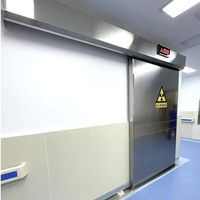 Strahlenschutz Schiebetür automatisch schließen
