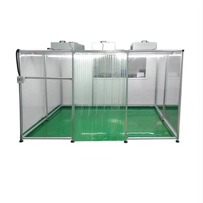 Huuao Pre-Engineered GMP Pharmaceutical Modular Cleanroom GMP Class 100 Customized Clean Room Turnkey Projects Pharmaceutical Modular Cleanroom Projects