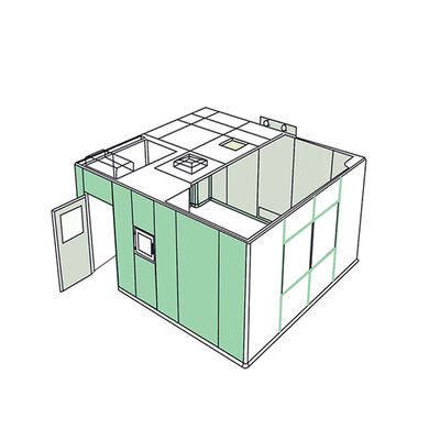 HUAAO Hochwertige moderne modulare Reinraumkabine für pharmazeutische Krankenhäuser und Elektronikwerkstätten, ISO-zertifizierte Lösungen